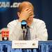 Michigan head coach John Beilein looks on during a press conference following their loss to Ohio University in the second round of the NCAA tournament at Bridgestone Arena in Nashville, Tenn.  Melanie Maxwell I AnnArbor.com